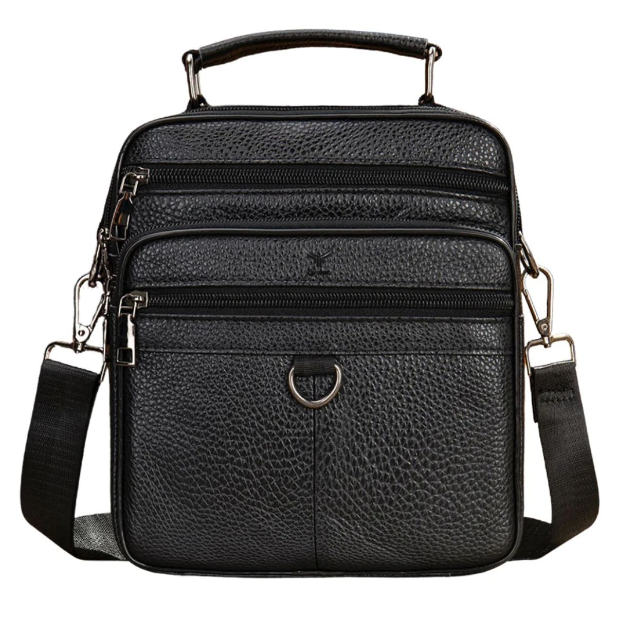 ARMUZ - Morral de cuero vacuno 6048 de diseño moderno