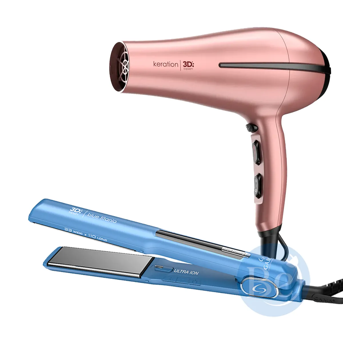 GAMA - Combo Gama Alisadora Starlight 3D BECHS0000002439 y Secador Bora