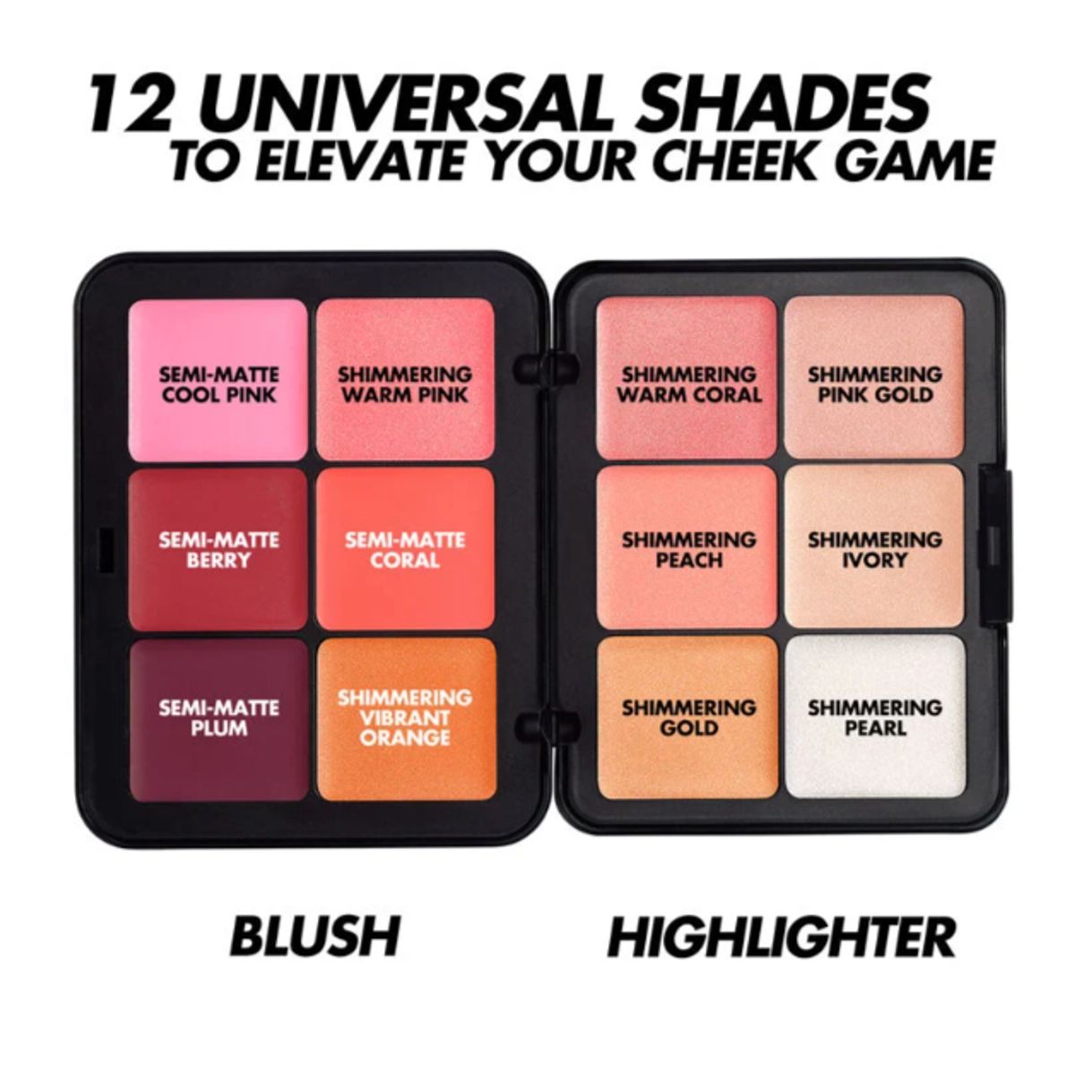 MAKE UP FOR EVER - Paleta Blush y Glow HD Skin 30ml Make Up For Ever