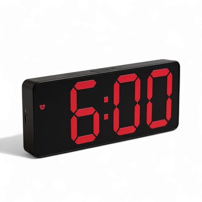 GENERICO - Reloj Despertador LED Multifuncional Dormitorio Oficina