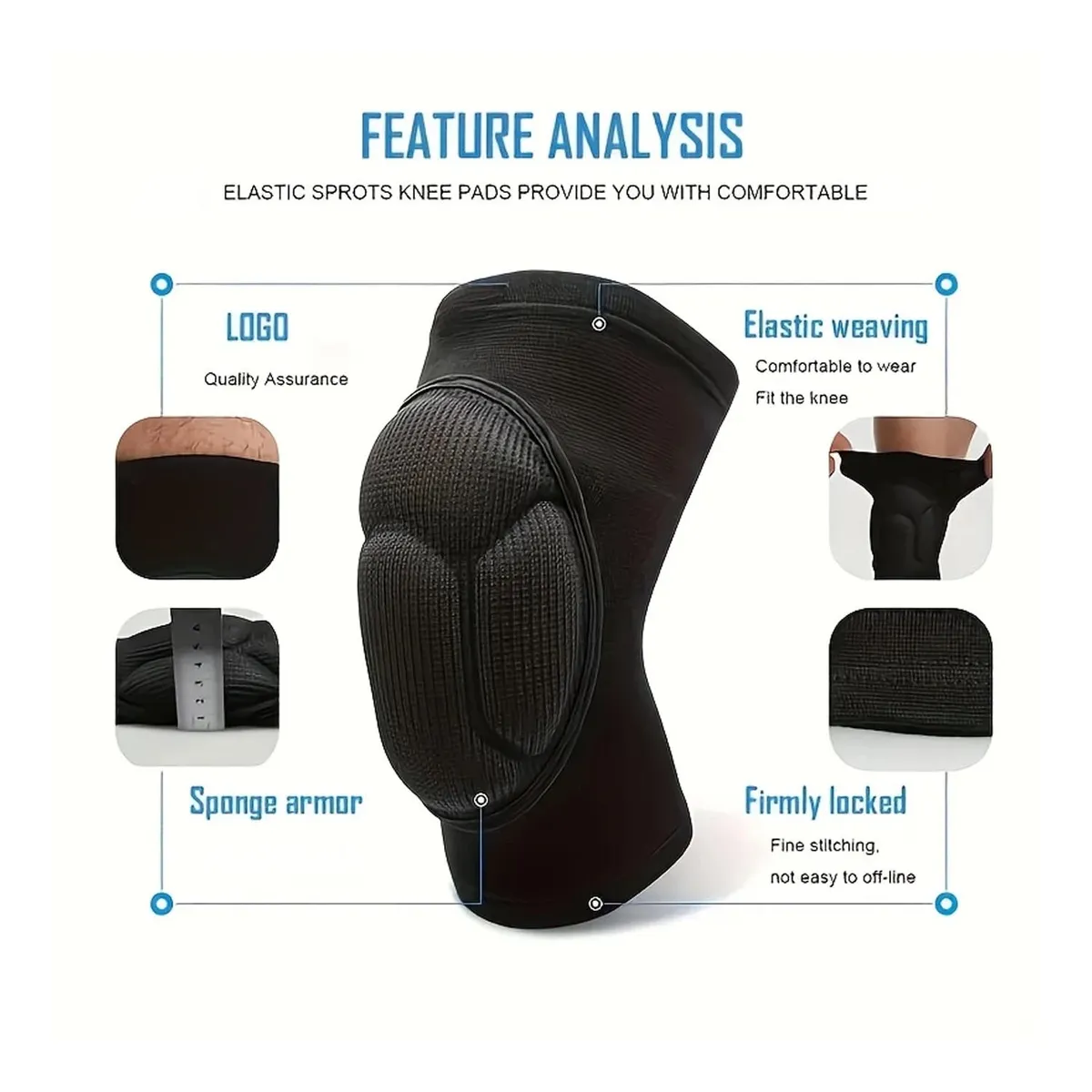 GENERICO - Rodillera para voley-UNISEX