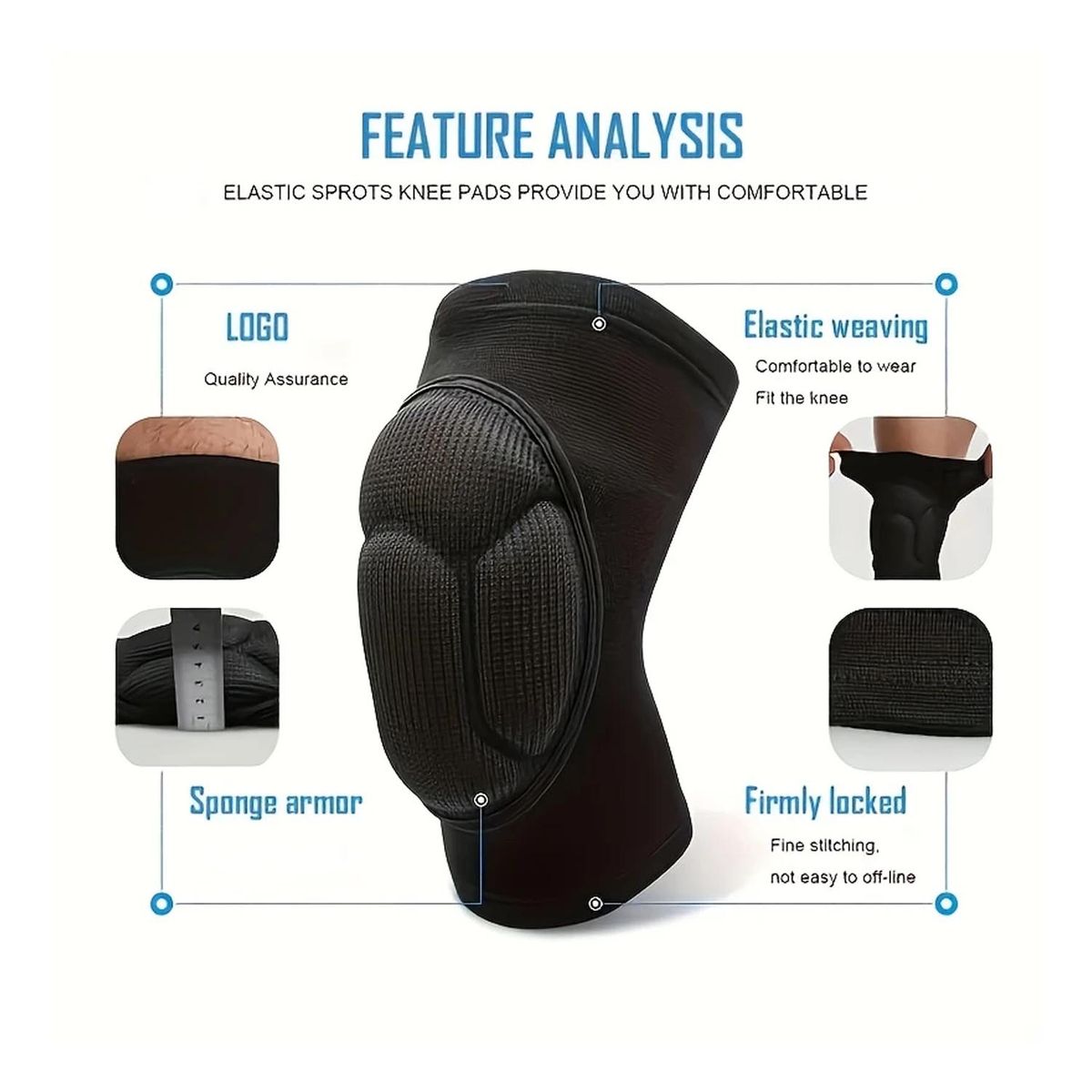 GENERICO - Rodillera para voley-UNISEX