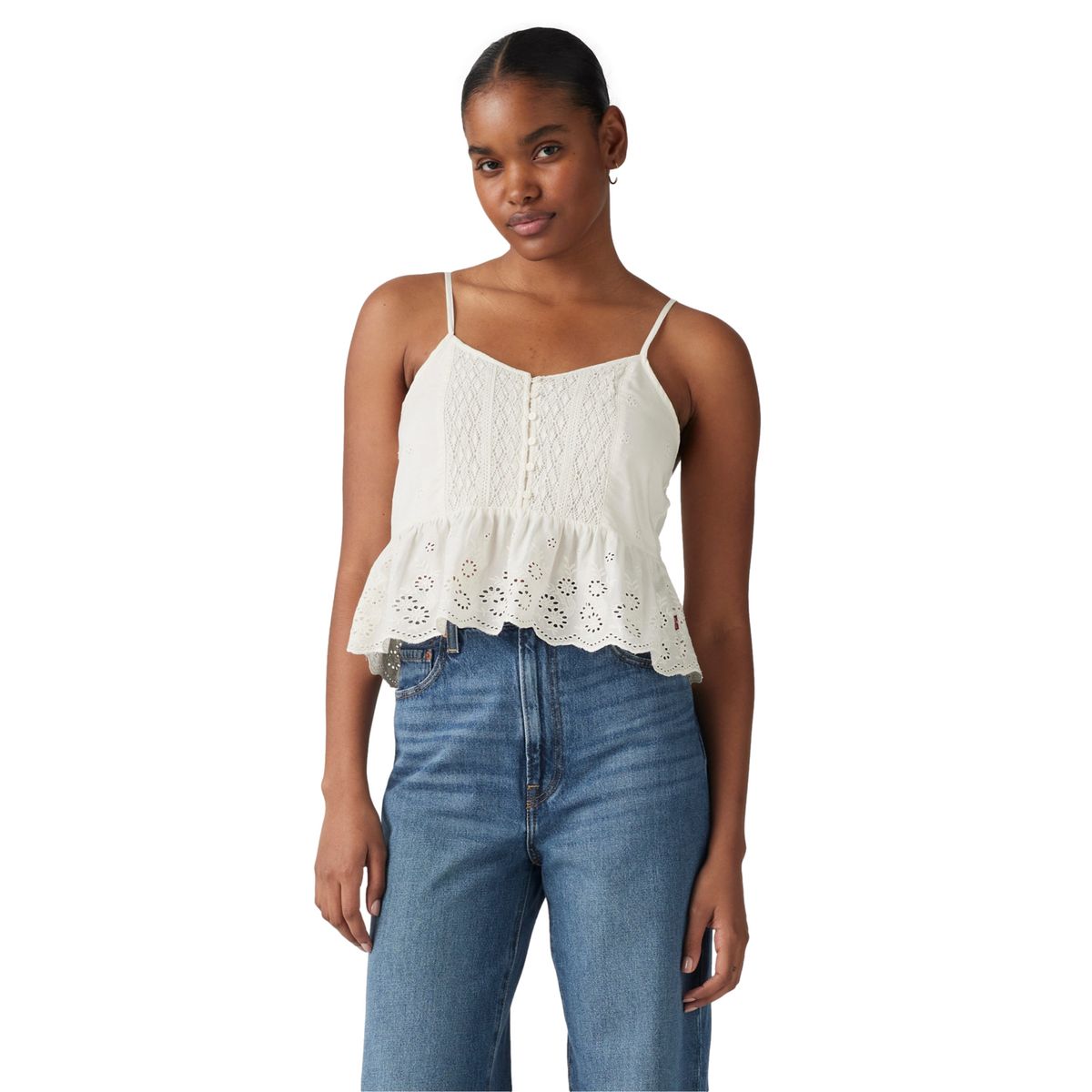 LEVIS - Blusa Mujer Cora Blouse Beige Levis