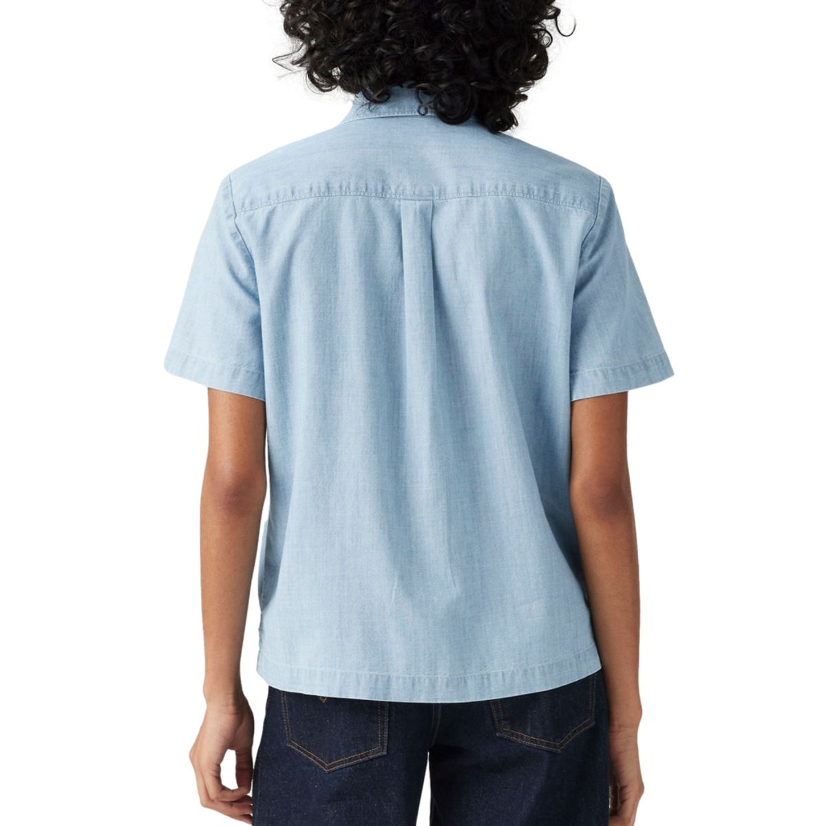 LEVIS - Blusa Mujer Sonny Camp Shirt Celeste Levis