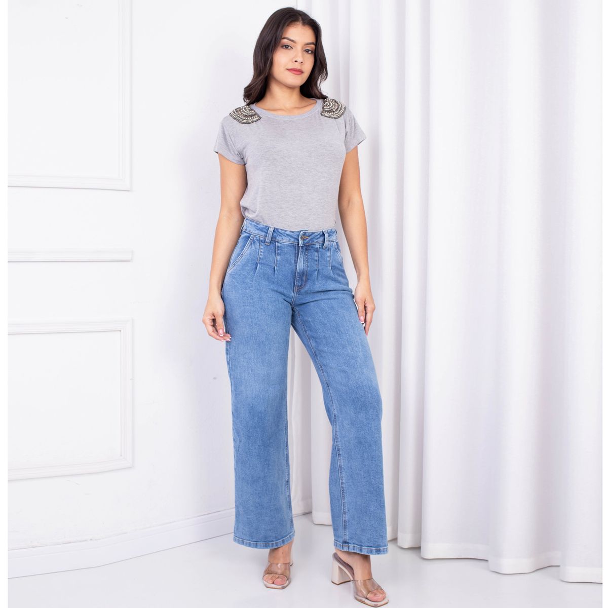 JAROLA - Pantalón Wide Leg Jarola Eimy