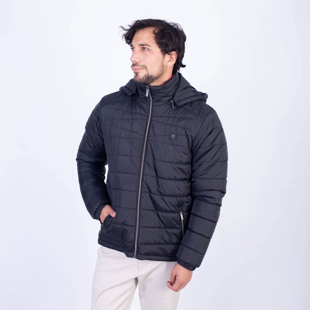 PIERRE CARDIN - CASACA NYLON REVERSIBLE PC-61102CS