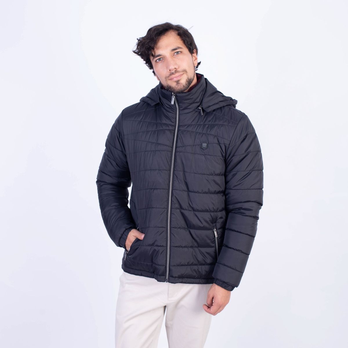 PIERRE CARDIN - CASACA NYLON REVERSIBLE PC-61102CS