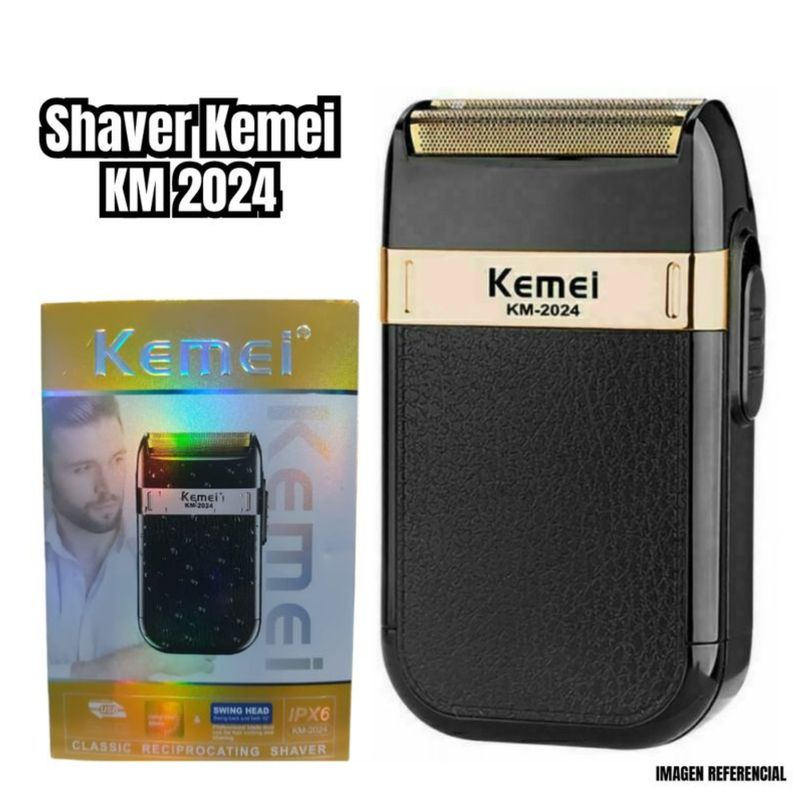 KEMEI - Máquina de Afeitar Portátil Recargable Afeitadora Kemei KM-2024 Shaver