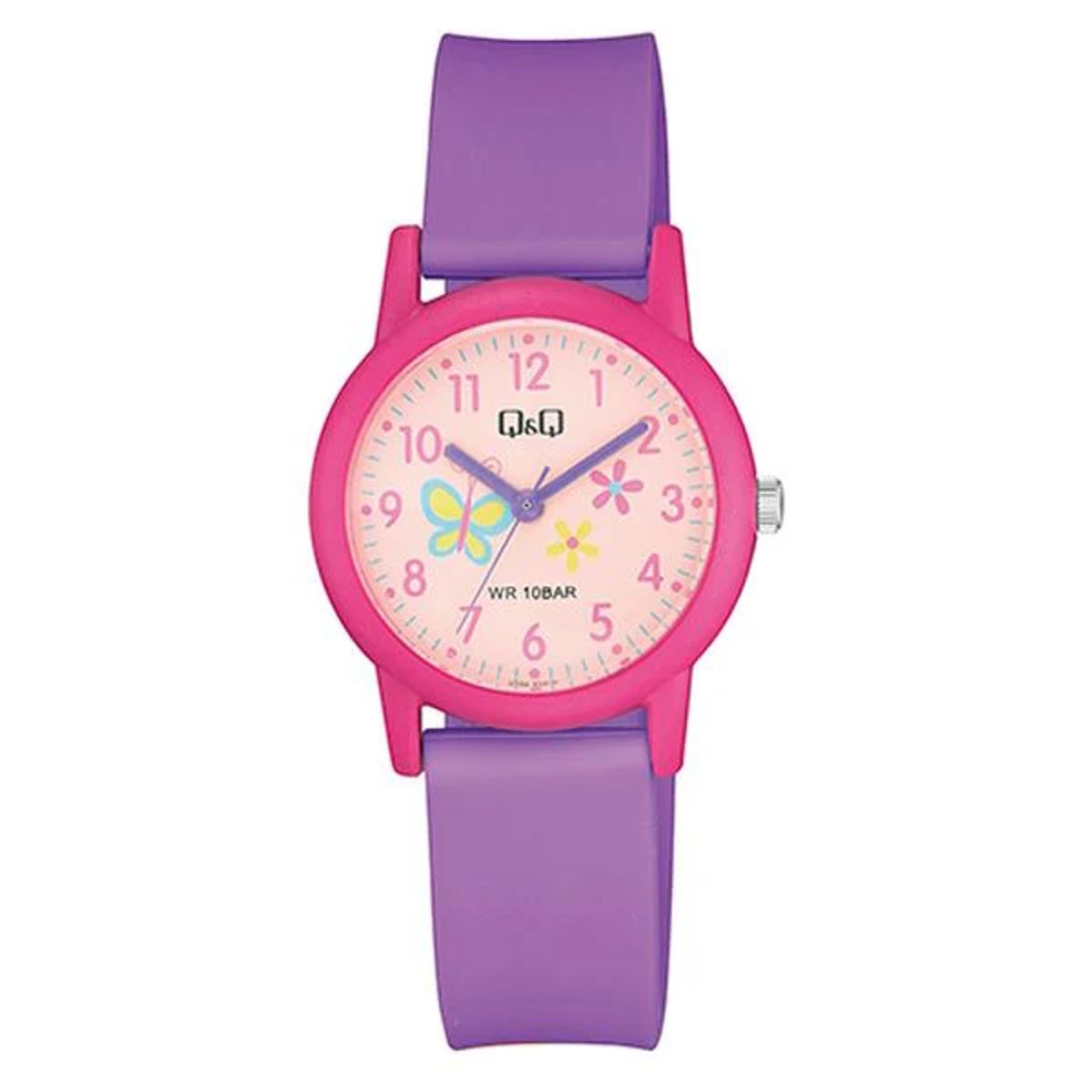 Q&Q - Reloj Qq V23A-014VY Silicona Niña By Citizen - Fucsia