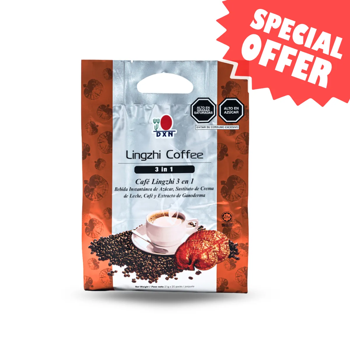 DXN - LINGZHI COFFE 3 EN 1 DxN