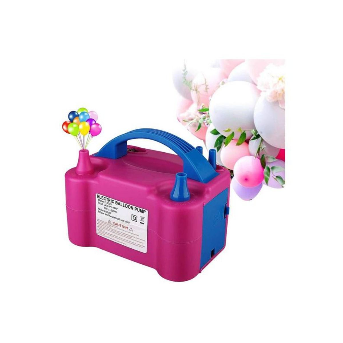 OEM - Máquina Soplador Inflador de Globos                  Electrico Portátil Inflables