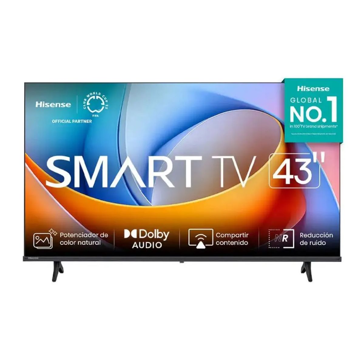 HISENSE - Televisor Hisense 43 Pulgadas FHD VIDAA 43A4NV + Antena Digital (Modelo 2025)