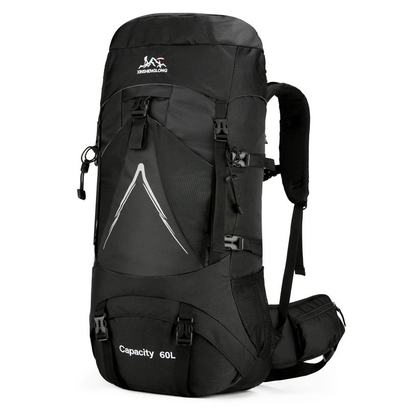 GENERICO - Mochila de Montaña Trekking Camping 60 litros impermeable