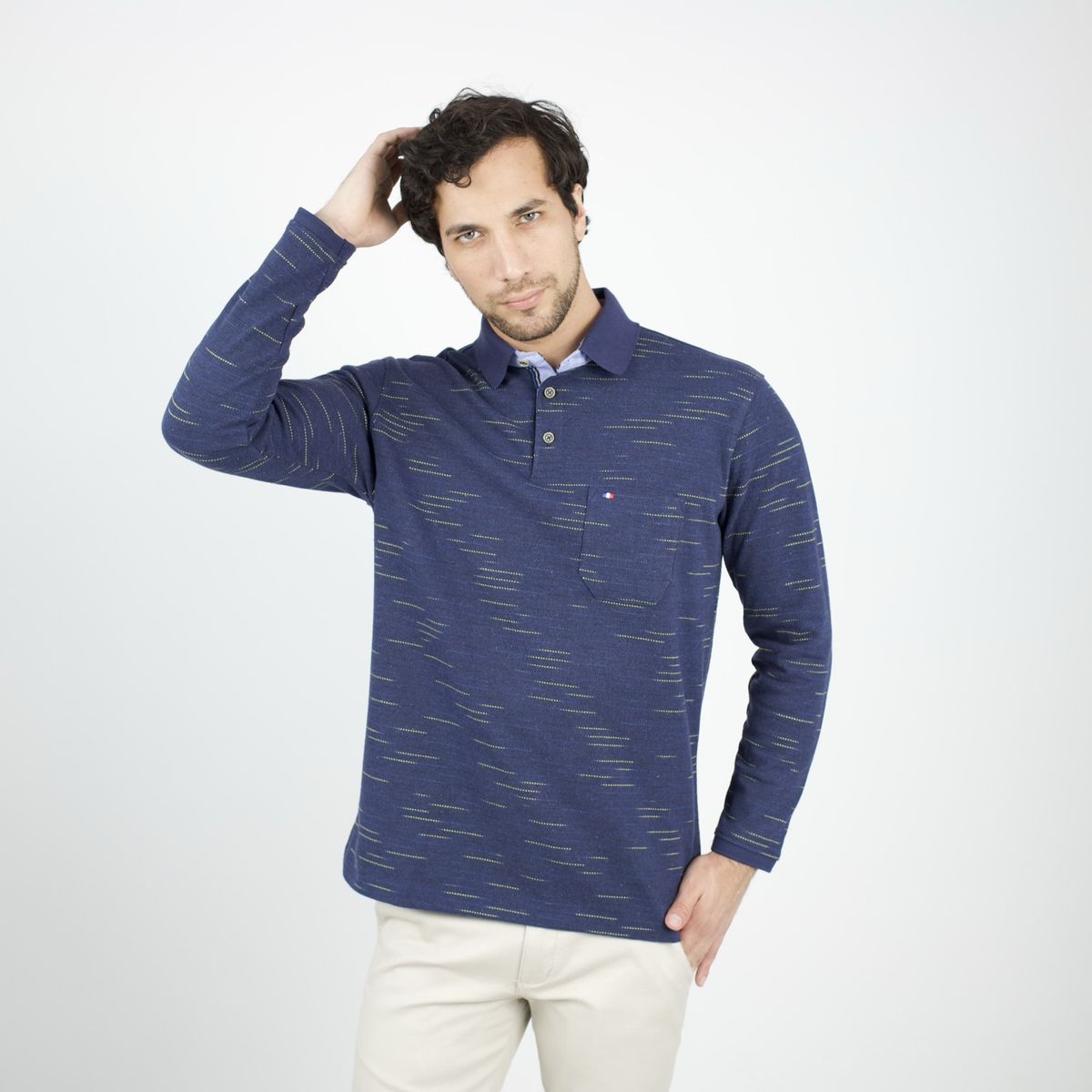 PIERRE CARDIN - POLO ML BOX JERSEY PC-61103POO