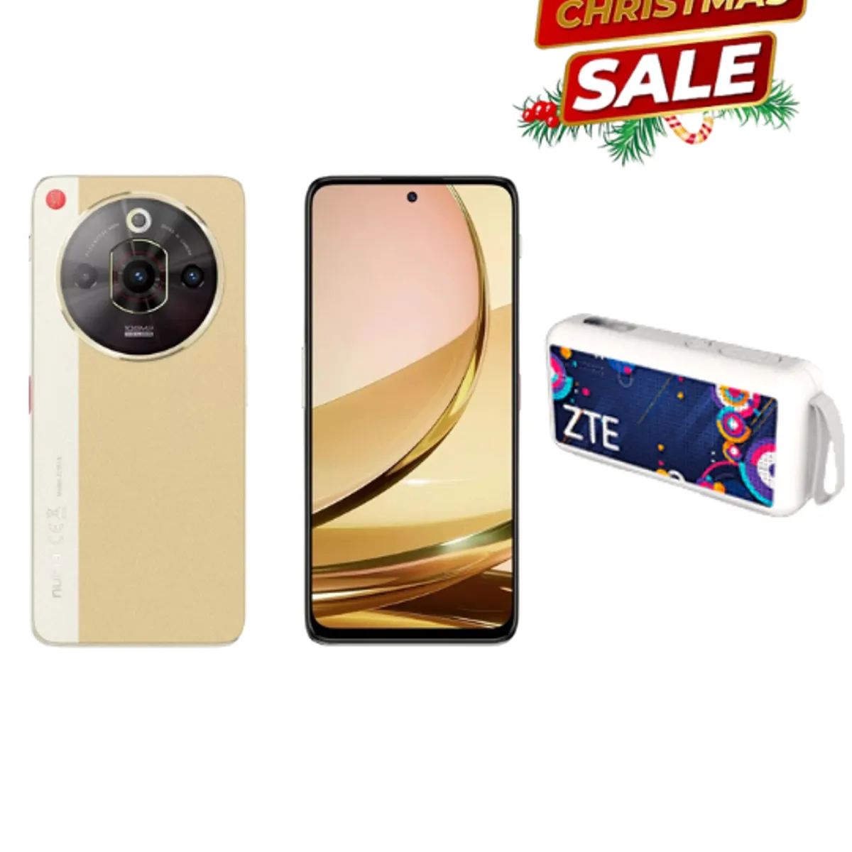 ZTE - ZTE NUBIA FOCUS PRO 5G 8RAM 256GB BEIGE + PARLANTE DE REGALO - REGISTRADO