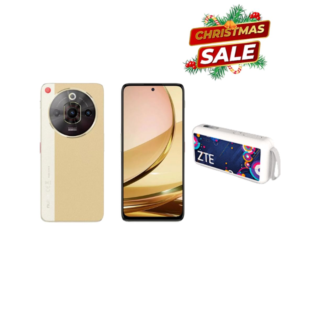 ZTE - ZTE NUBIA FOCUS PRO 5G 8RAM 256GB BEIGE + PARLANTE DE REGALO - REGISTRADO