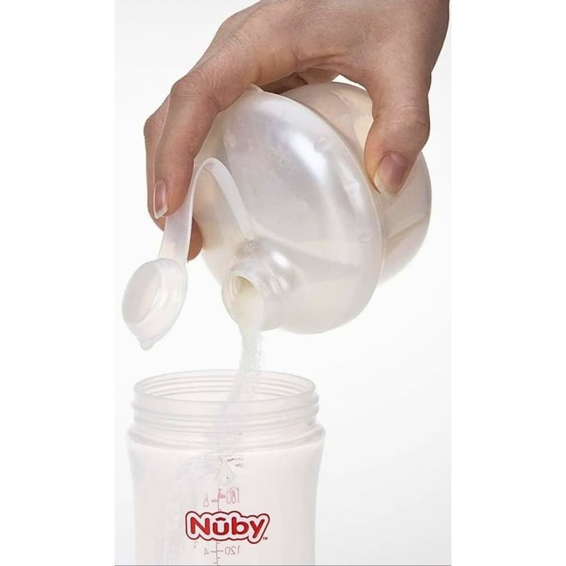 NUBY - Dispensador de leche para bebés X 2