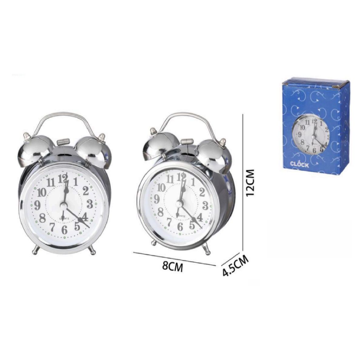 OTTOWARE - Reloj De Mesa Con Alarma