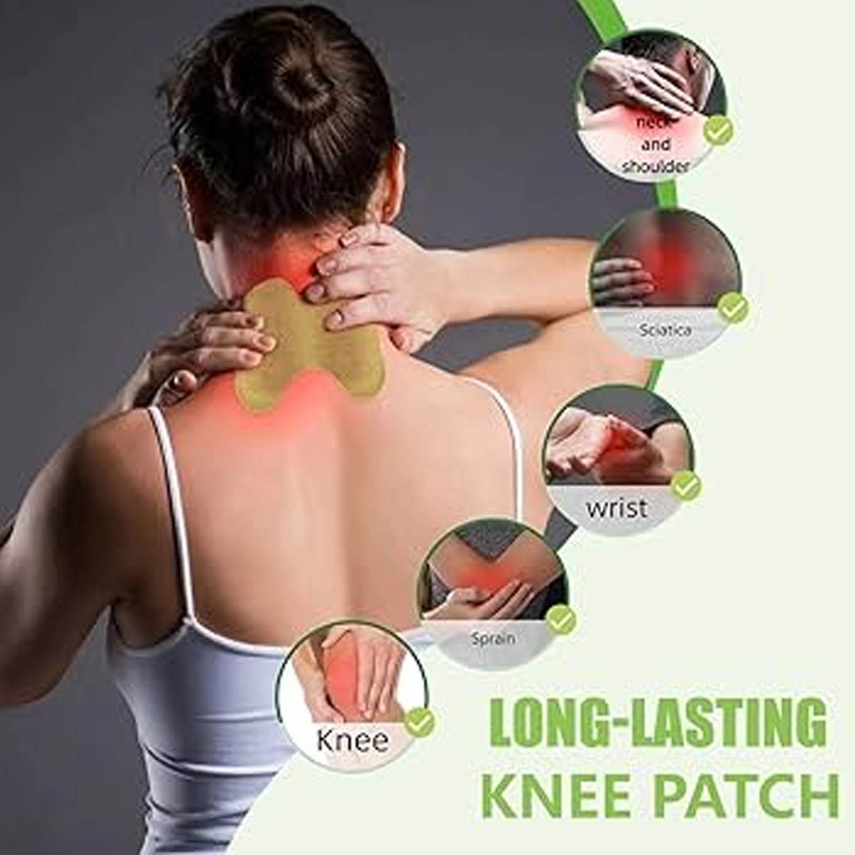 GENERICO - PACK X10 PARCHES DOLOR MUSCULAR ORIGINAL