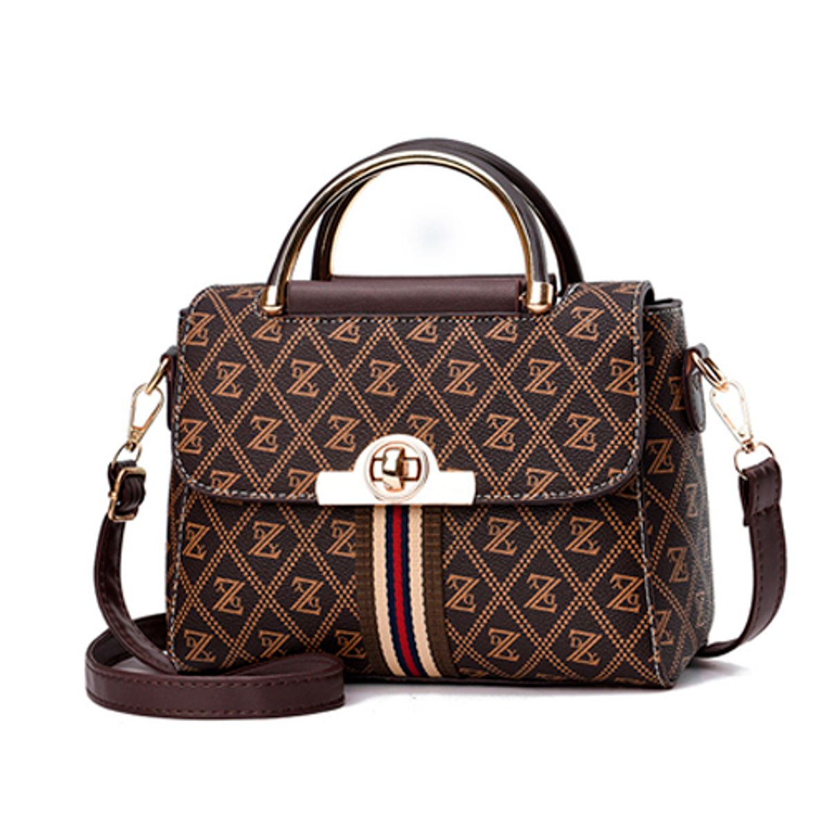 GENERICO - Cartera tipo Bandolera Elegante Mujer Dama