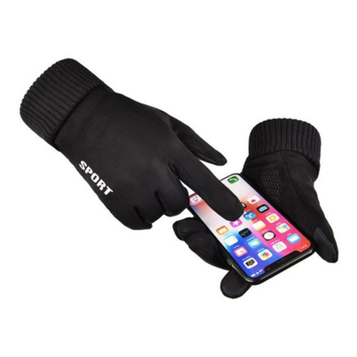 GENERICO - Guantes Térmicos Deportivos touchscreen Unisex