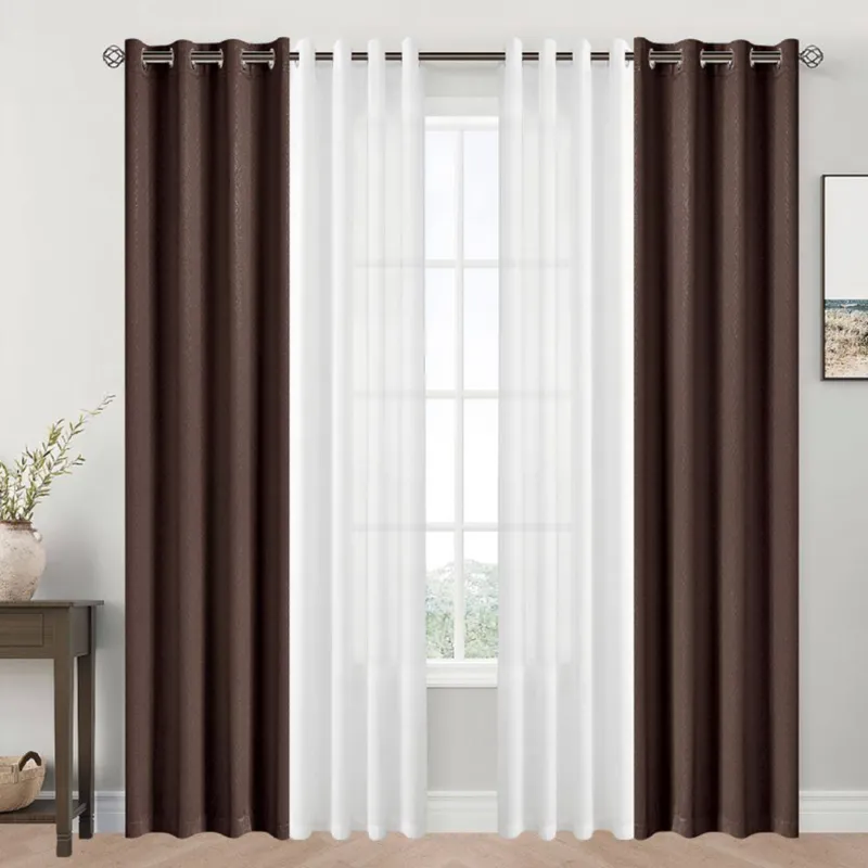 GENERICO - CORTINAS BLACKOUT CON VELO HAIRIFON