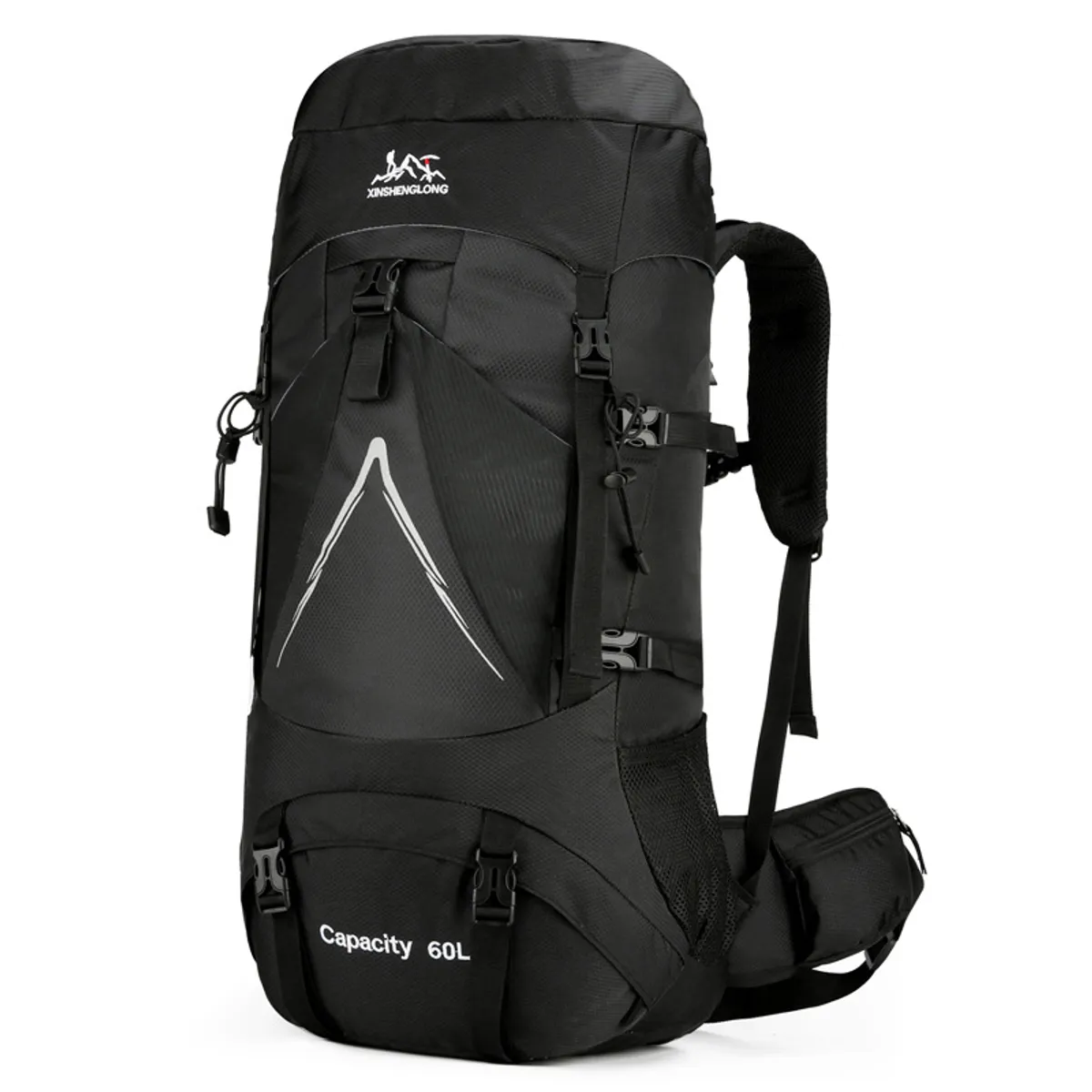 GENERICO - Mochila de Montaña Trekking Camping 60 litros impermeable