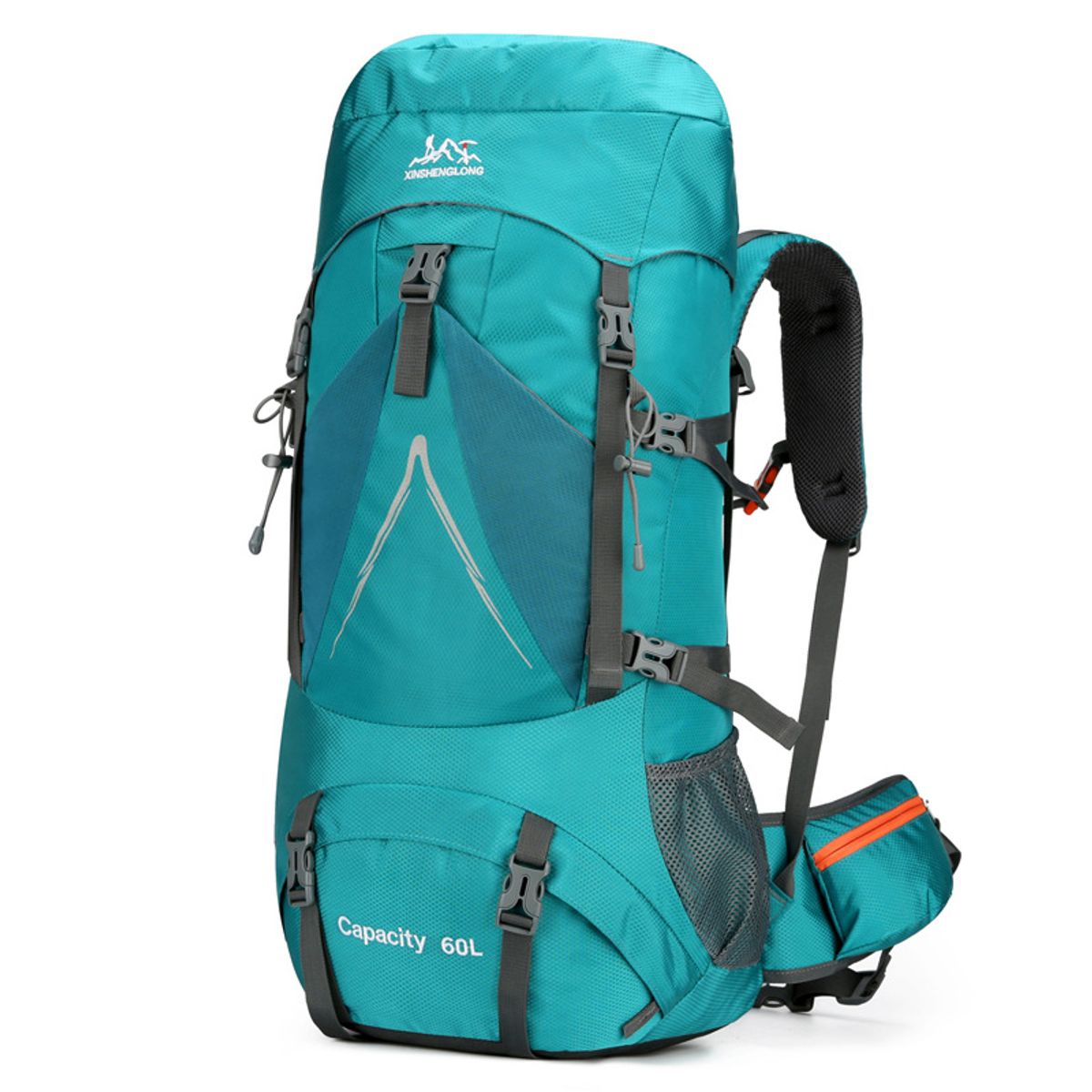 GENERICO - Mochila de Montaña Trekking Camping 60 litros impermeable