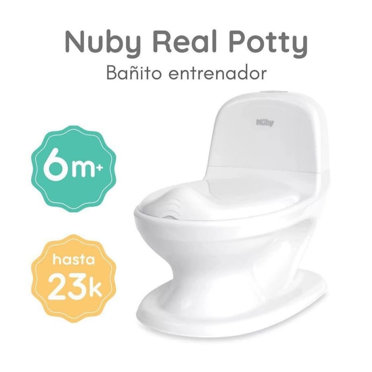 NUBY - INODORO ENTRENADOR PARA BEBÉS