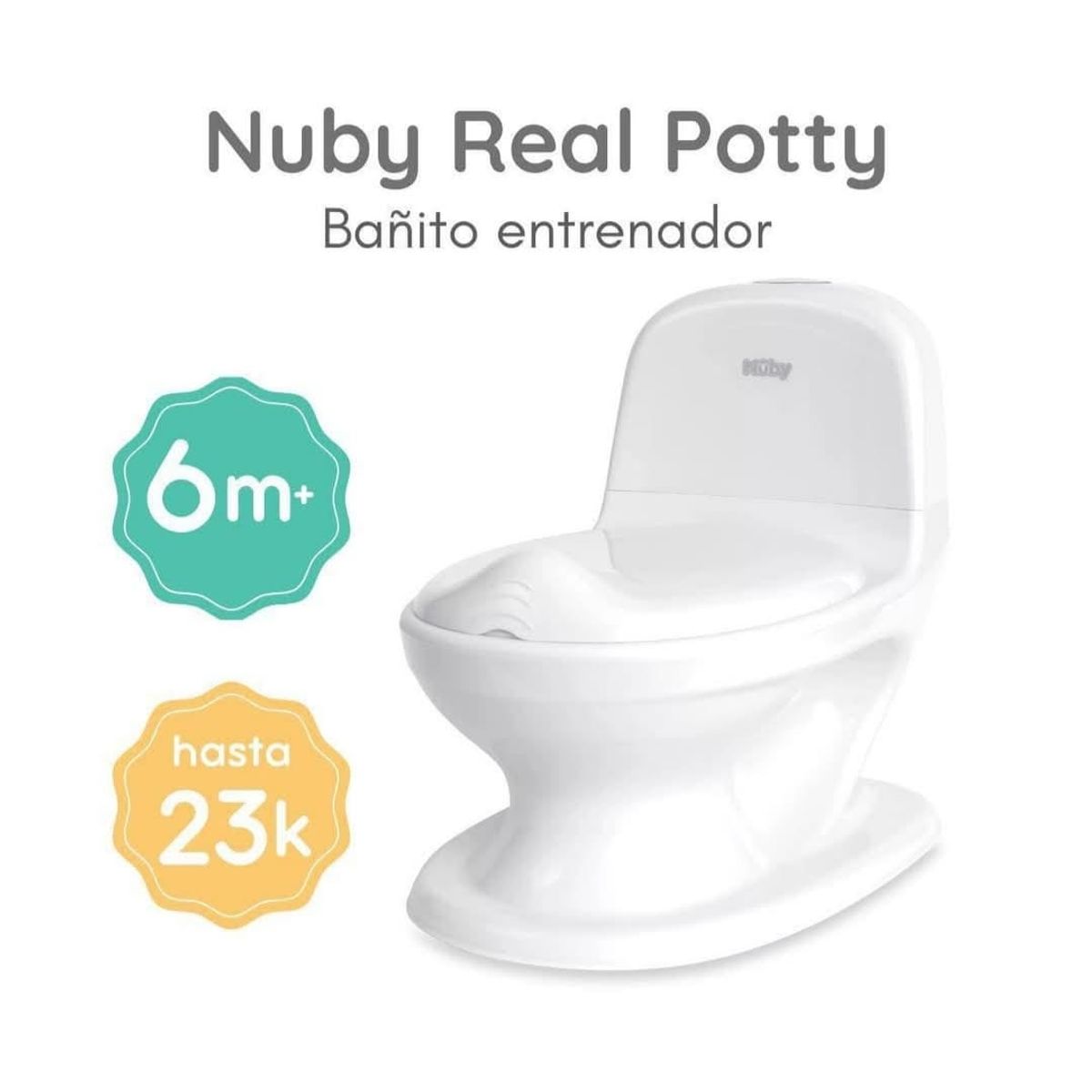 NUBY - INODORO ENTRENADOR PARA BEBÉS