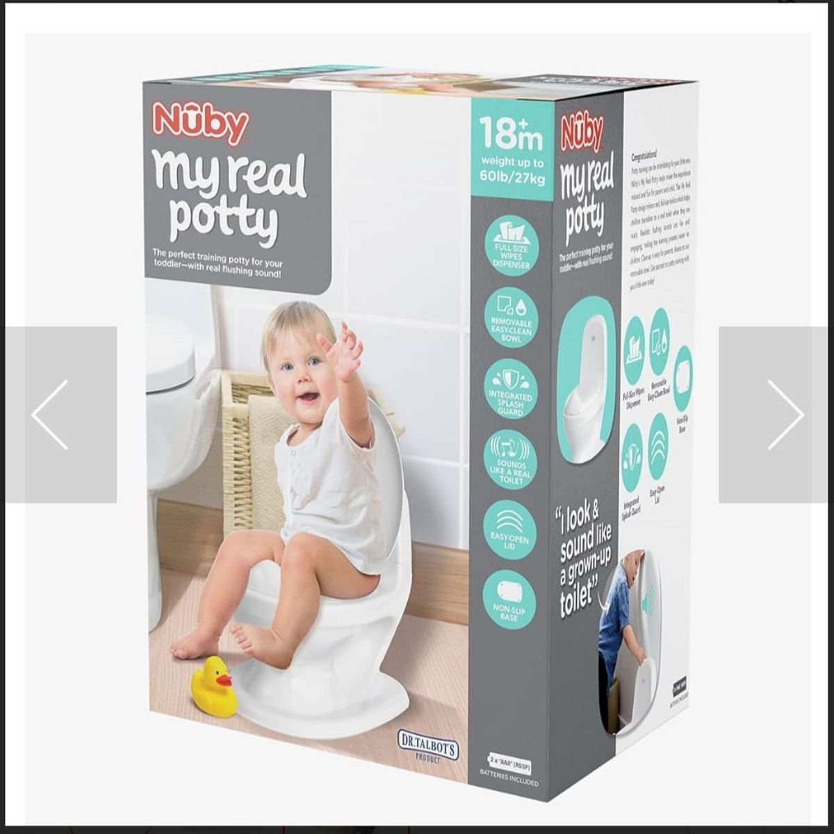 NUBY - INODORO ENTRENADOR PARA BEBÉS