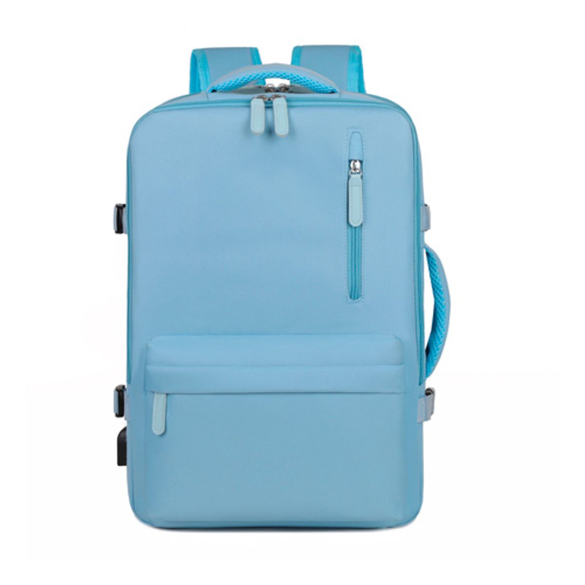 GENERICO - Mochila Viral Tiktok Expandible Juvenil USB Laptop