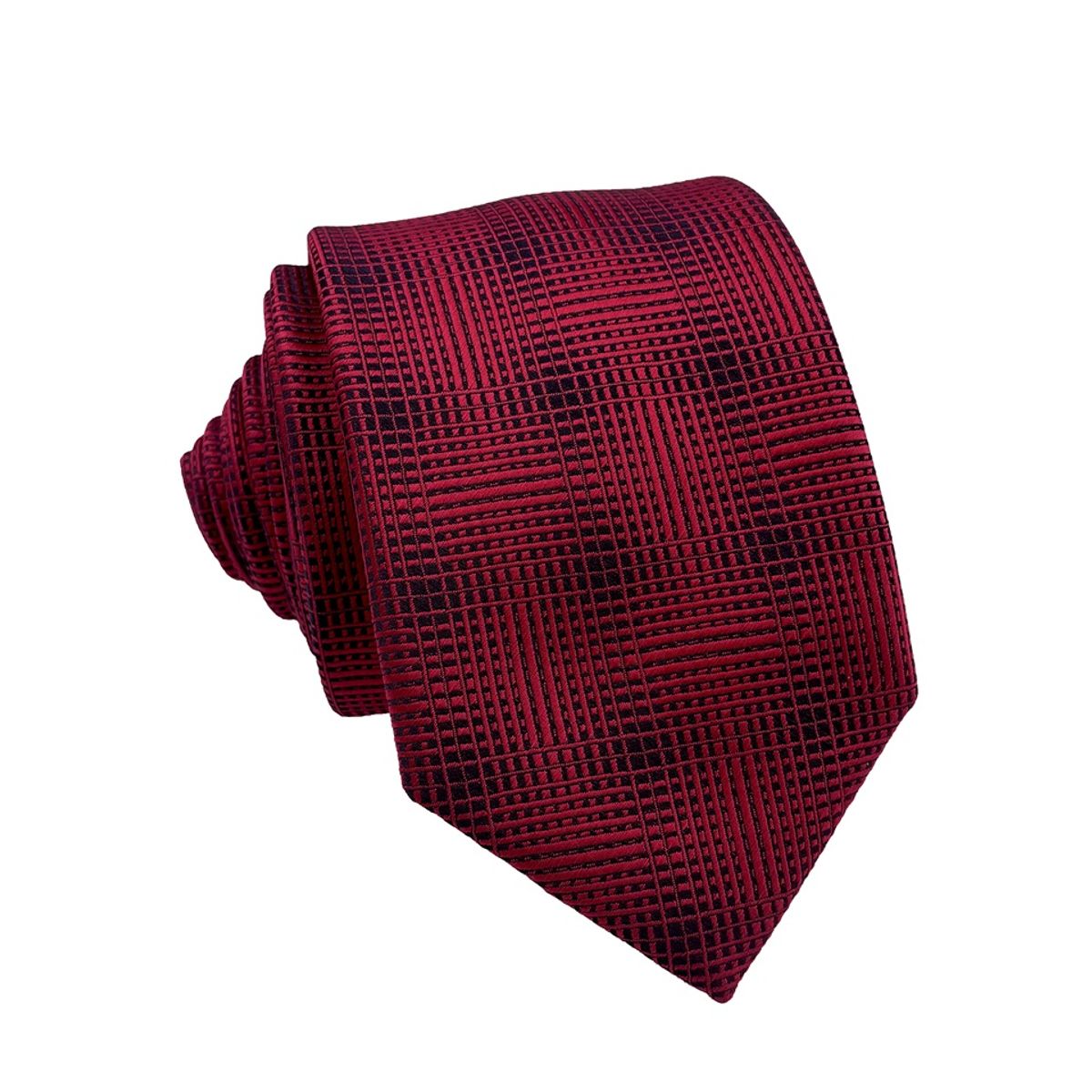 CHRISTIAN ARMAND - CORBATA CUADROS EJECUTIVA ROJA  CHRISTIAN ARMAND