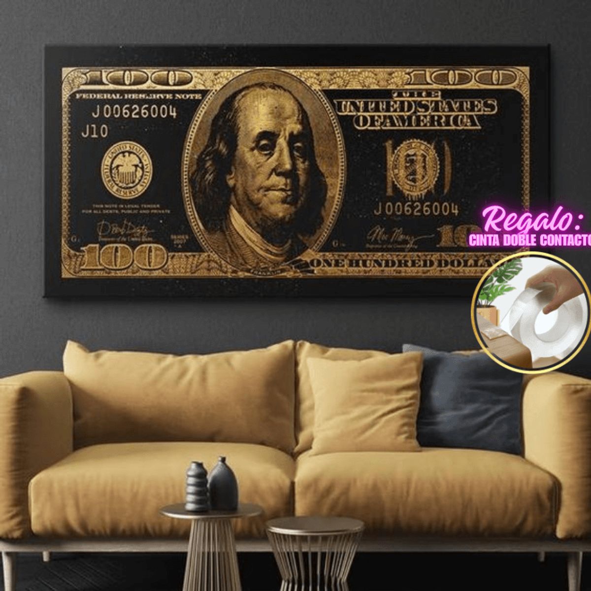 GENERICO - Alfombras DÓLAR 120cm x 60 cm / Elegancia y Estilo para tu Espacio