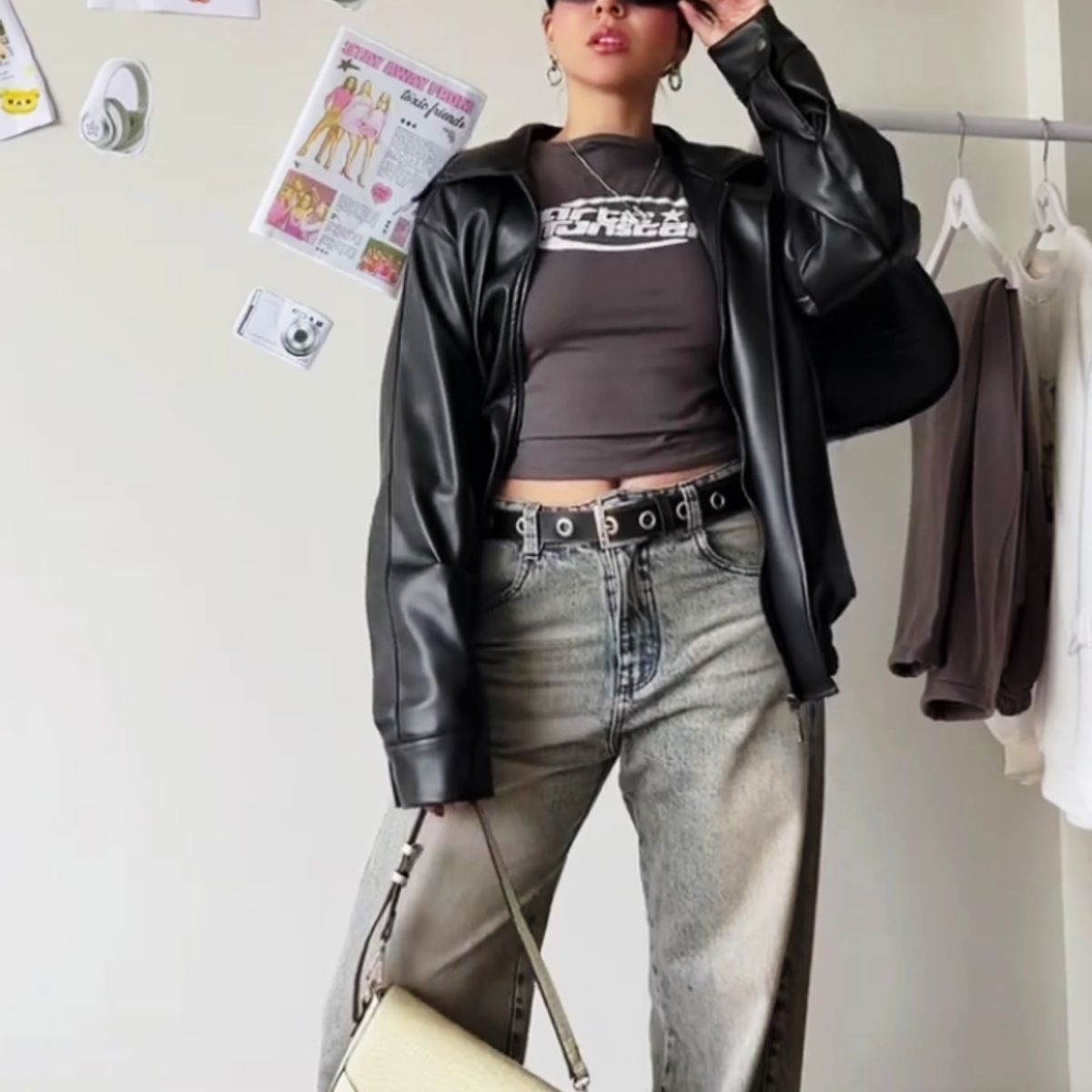 GENERICO - CASACA ESTILO OVERSIZE PARA MUJER