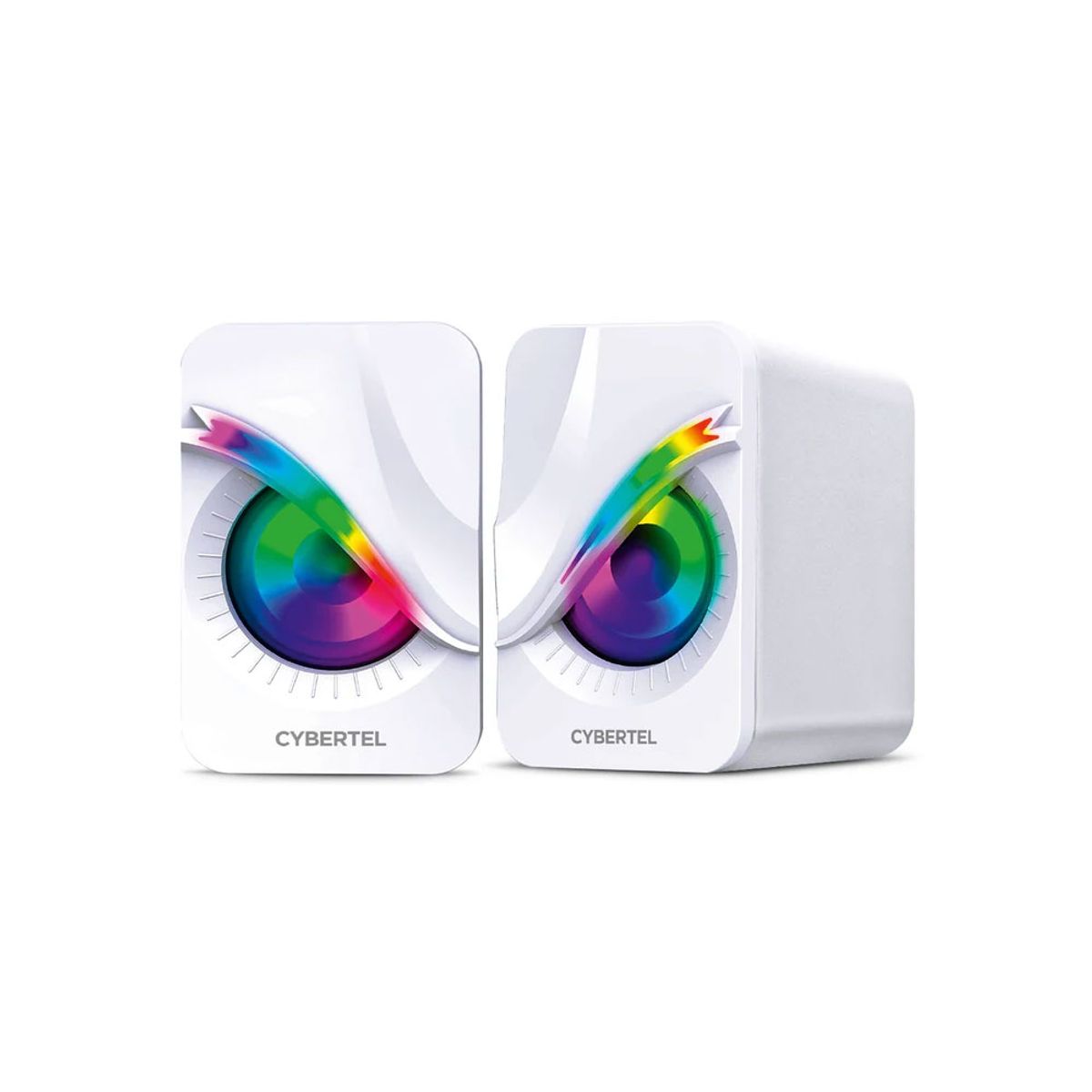 CYBERTEL - Parlante EXXPERT WHITE CBX S301W 2.0 RGB 2" CYBERTEL