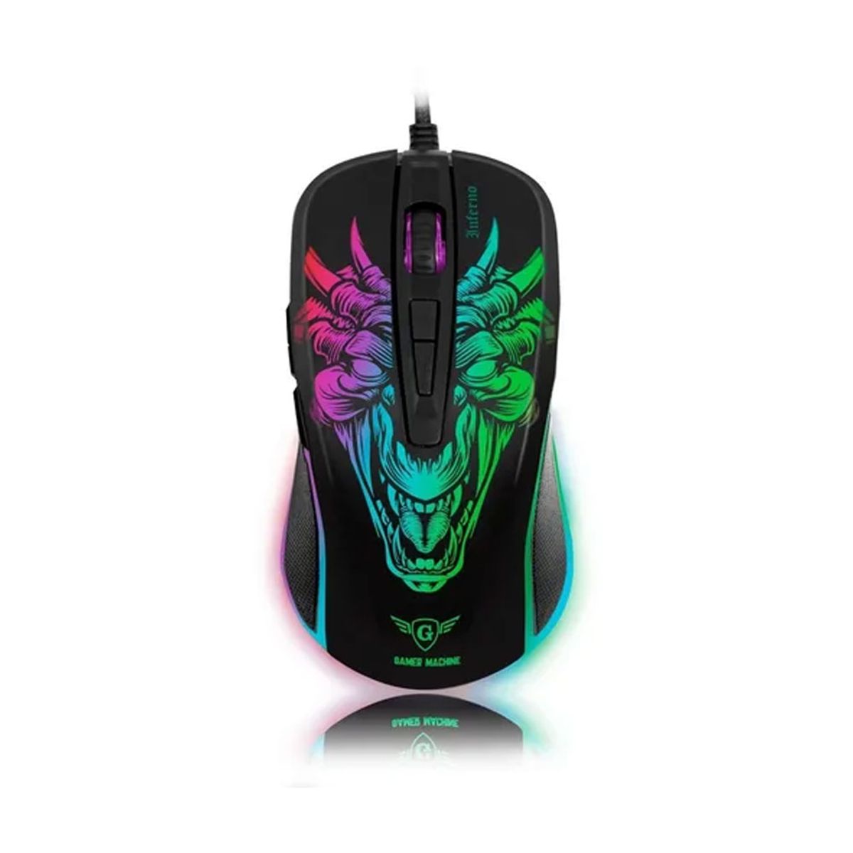 MICRONICS - Mouse Gamer Micronics Inferno MIC M816 Negro