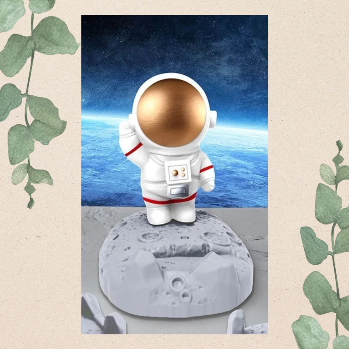 GENERICO - Soporte de astronauta para decoración de escritorio