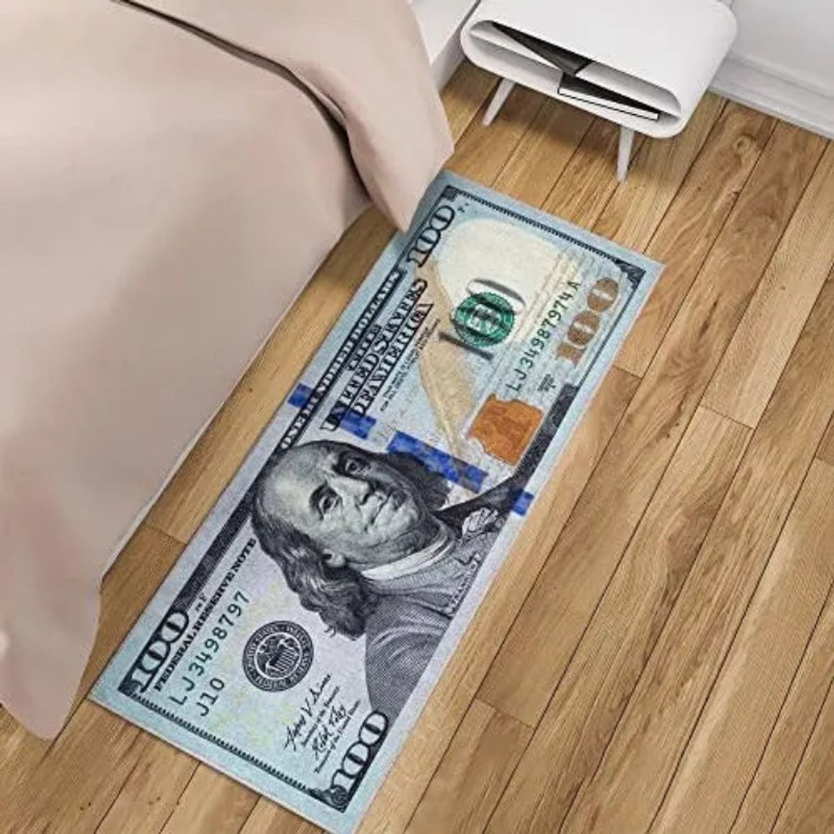 GENERICO - Alfombras DÓLAR 120cm x 50 cm / Diseño Único para Sala o Dormitorio