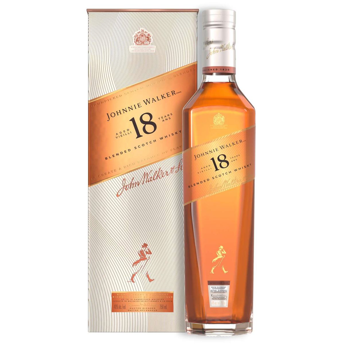 JOHNNIE WALKER - Whisky JOHNNIE WALKER 18 Años 750ml - EDITION LIMITED