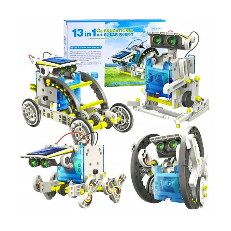 SM - Kit Robot Solar 13 En 1 Proyecto Robotica Educativo
