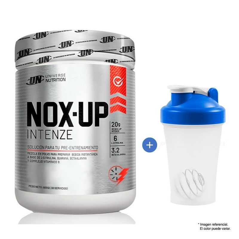 UNIVERSE NUTRITION - Óxido Nítrico Nox Up 600gr Fruit Punch