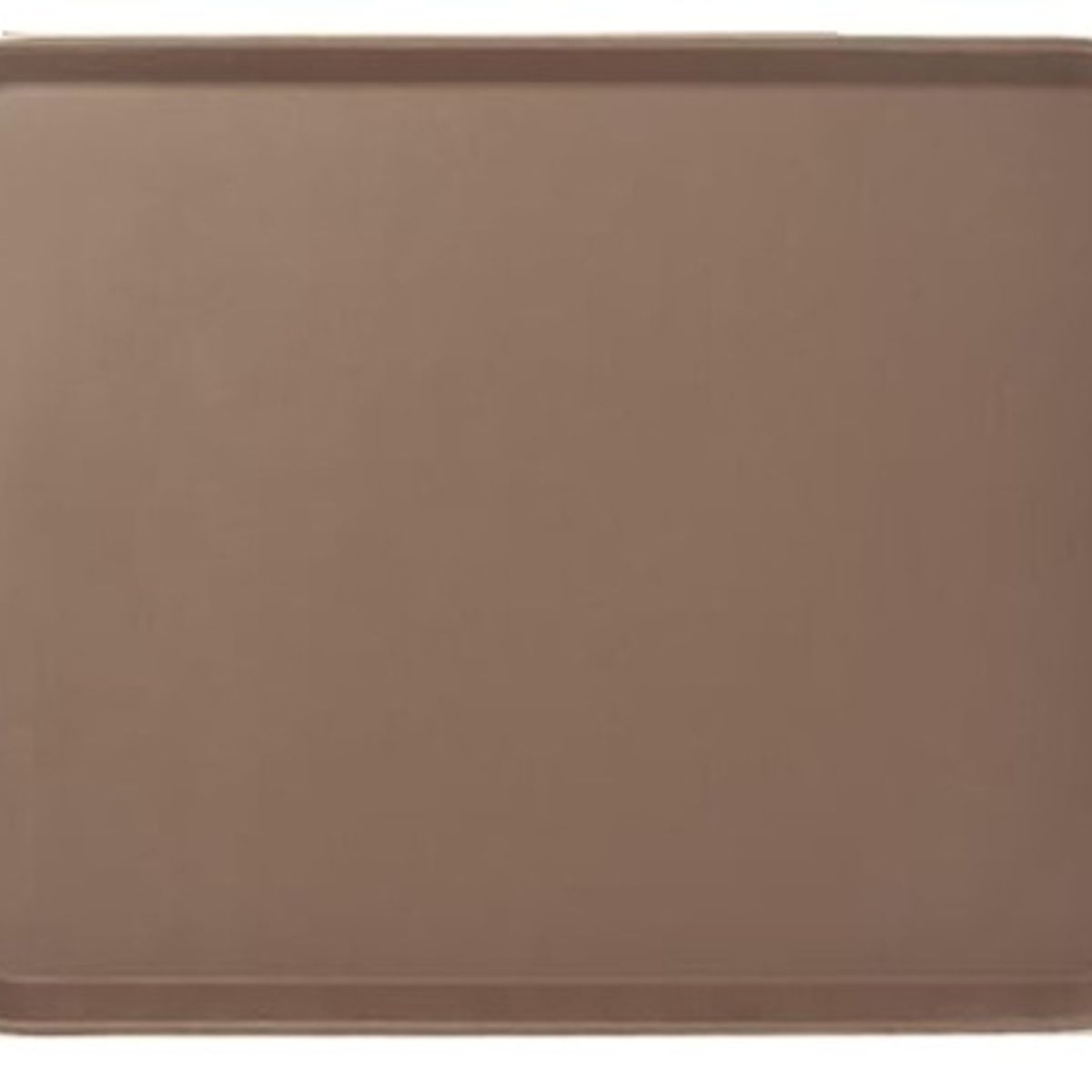 GENERICO - Azafate antideslizante bandeja 56x40 cm marron