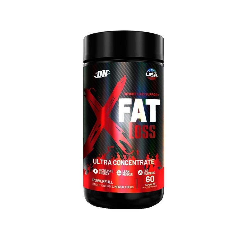 UNIVERSE NUTRITION - Quema Grasa XFAT LOSS Frasco De 60 Cap