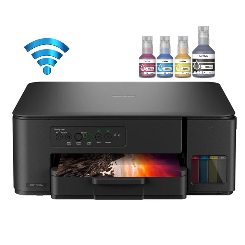 BROTHER - Impresora Brother DCP-T430W Multifuncional Wi-Fi