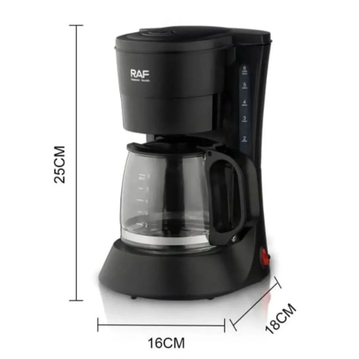 GENERICO - Cafetera RAF Eléctrica con Potencia 600w