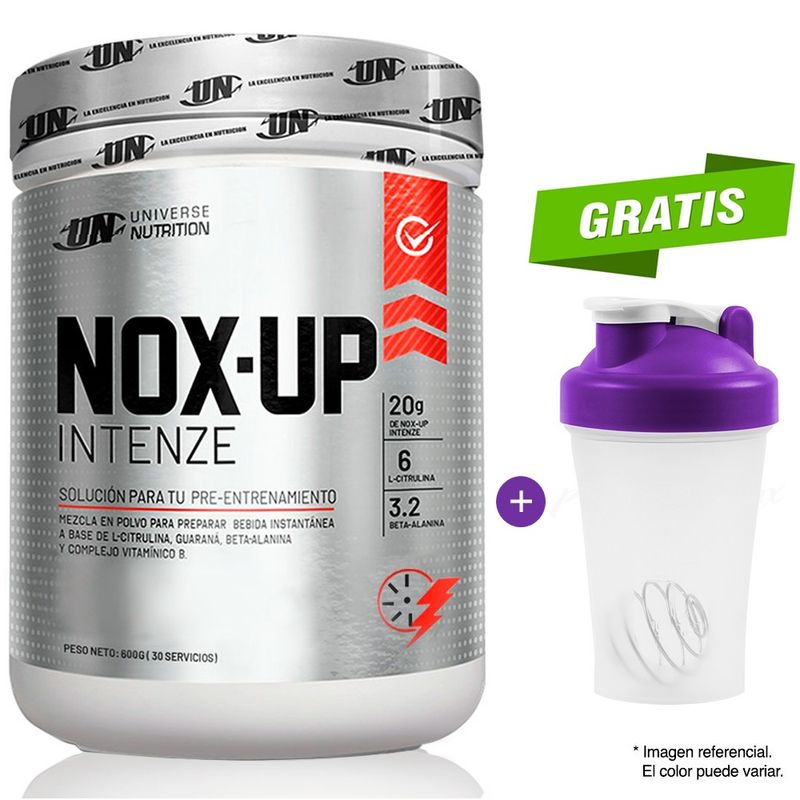 UNIVERSE NUTRITION - Óxido Nítrico Nox Up 600g Citrus Punch