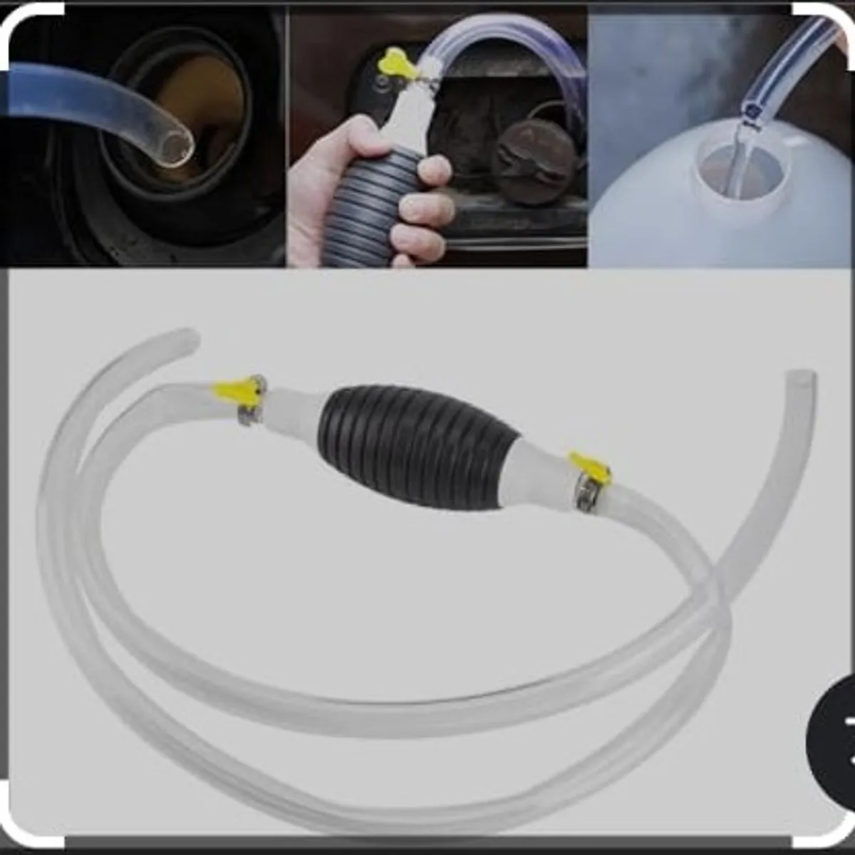 GENERICO - Pack x 02 Bombas Manuales de Succión de Líquidos Multifuncional