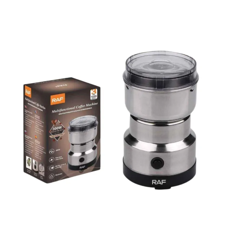 GENERICO - Mini Molino Eléctrico de Acero de 4 Cuchillas