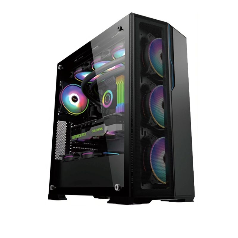 TEROS - Case Gamer Teros TE1175N Mid Tower Negro USB 3.0 USB 2.0 Audio